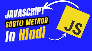 Sort method in Array JavaScript in Hindi Urdu Javascript for beginners sort