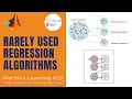 Rarely used Regression Algorithms Machine Learning MATLABHelper
