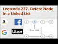 Leetcode 237 Delete Node in a Linked List