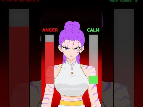 Angry and Calm x Rumi | Kpop Demon Hunters Animation. #kpdh #kpopdemonhunters #animation