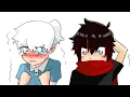 RWBY White Rose Animation Gif Fanart Weiss x Ruby RWRORIZ - RWBY