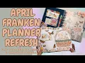 2026 FRANKEN PLANNER REFRESH MARCH FLIP THROUGH