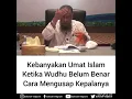 Download Lagu CARA MENGUSAP KEPALA, KETIKA WUDHU  AL USTADZ YAZID JAWAS HAFIDZAHULLAH