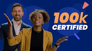 Celebrating Over 100k Professionals Certified to Offer Sunbit with captions