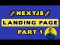 Landing Page Next js Tailwind CSS Shadcn UI and React for Your Next Portfolio Website part 2