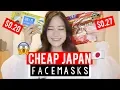 CHEAP JAPANESE Face Masks that WORK