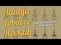ATH Adalya Tobacco Brass and Stainless Steel Hookah Review