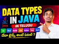 Data Types in Java Primitive Non-Primitive Data Types Java Tutorial Part 5
