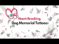 5 Beautiful Dog Memorial Tattoo Designs dogmemorialtattoos