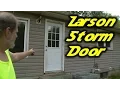 Larson Storm Door with Dog Passage