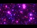 Purple Ultraviolet Glowing Star Shapes Sparkle In Deep Dark Space 4K OLED Safe Visual Background