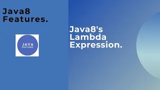 Java - 8 New Feature Lambda expression Example