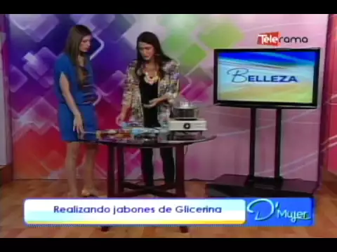 Realizando jabones de glicerina