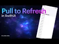 Pull to Refresh in SwiftUI 3 Refreshable for iOS 15 in Swift