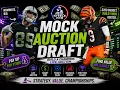 ESPN Auction Draft Strategy 10 Team PPR - 2026 Fantasy Football