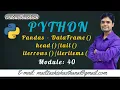 Lecture 40 Accessing Rows and Columns Iterating over DataFrame by Ashish Asthana