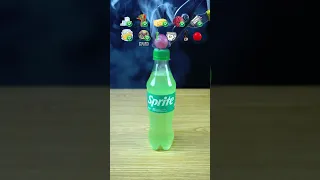 Red hot ball vs Ice + straw + butter + rubber band + Aluminium foil + soap + DVD + Sprite drink #fyp