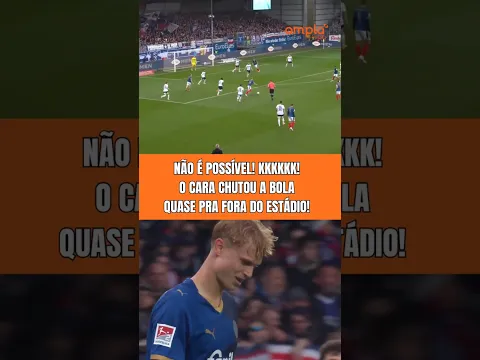 AHAHAHAHA! OLHA O CHUTE QUE ESSE CARA DEU! A BOLA QUASE SAIU DO ESTÁDIO!