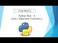 Python Lists Functions POP Insert clear append