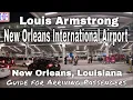 Louis Armstrong New Orleans International Airport MSY - Guide for Arriving Passengers