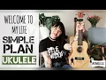 Download Lagu Simple Plan - Welcome To My Life EASY Ukulele tutorial #EMOlele