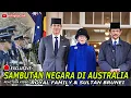 Download Lagu ✈️🇦🇺🔴SULTAN VAN BRUNEI KOMT AAN IN AUSTRALIË; HET WELKOM VAN HET LAND IN DE SCHIJNWERPERS I 🇧🇳 Re...