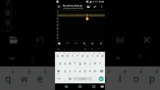 Face down gesture for silent mode on Android using SL4A Python