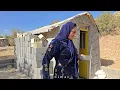 Finally, an American Supporter Helps a Nomadic Woman Complete Her Roof!