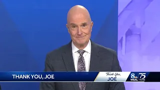 It s not goodbye it s thank you Joe Calhoun s last newscast