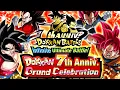 GLOBAL DOKKAN 7TH ANNIVERSARY CELEBRATION FULL INFORMATION Dragon Ball Z Dokkan Battle