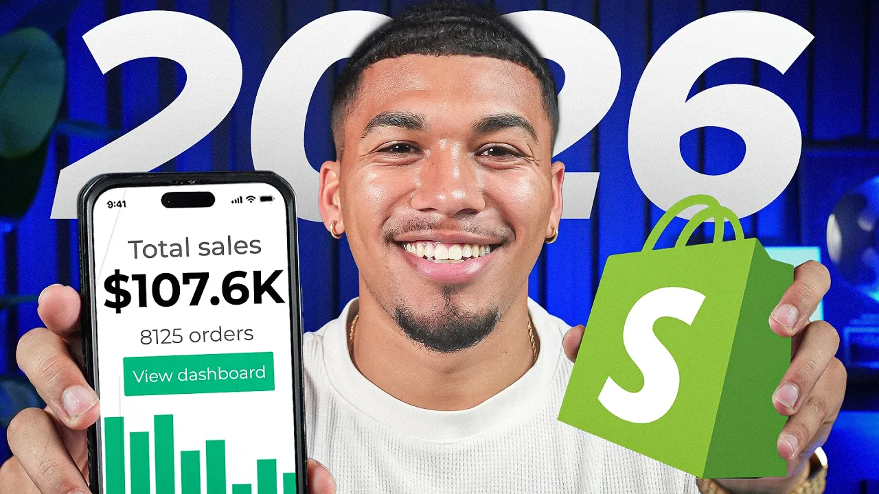 Shopify Free Trial Dropshipping With AI Tools: A Beginner's Guide YouTube video preview