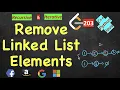 Remove Linked List Elements Recursive Iterative LeetCode 203 C Java Python