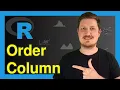 Sort Column Based On Other Variable in R 3 Examples Order Data Frame Rows order arrange