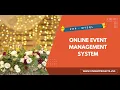 Online Event Management System - PHP MySQL