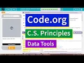 Creating Javascript Objects Lesson 8 16 Tutorial with Answers Code org CS Principles