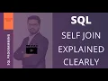 SELF JOIN - SQL Explained Clearly VERY IMPORTANT FOR INTERVIEW POINT OF VIEW
