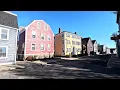 Walking in Marblehead Massachusetts from Abbot Hall to Crocker Park