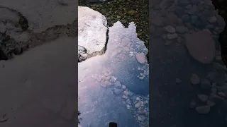 Hiking Tabor Canyon where the water is flowing. #waterfall  #hiking #nature #bajacalifornia