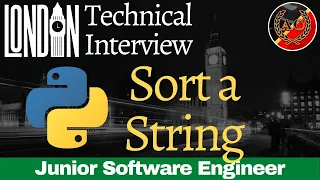 Sorting a String Python Coding Challenge