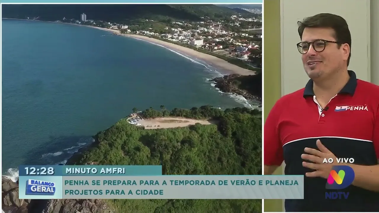 Minuto AMFRI: Penha se prepara para temporada de verão e planeja projetos para cidade