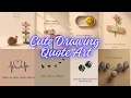 Mindful cute art Minimal Quote Art Mindful Sketches Cute Doodle Art with Quotes