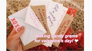 MAKING CANDY GRAMS FOR VALENTINE S DAY fundraising for HEFY