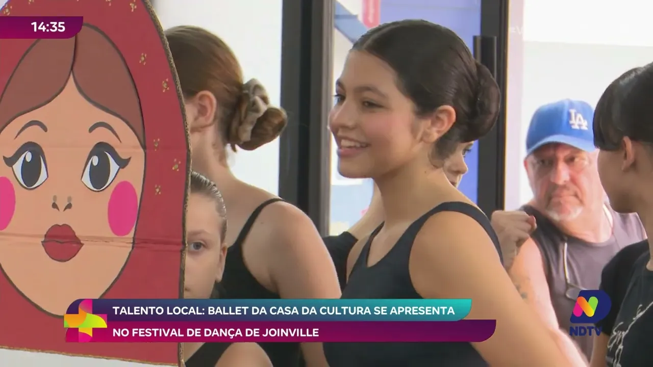 Talento local: ballet da Casa da Cultura se apresenta no Festival de Dança de Joinville