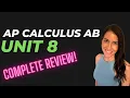 How to get a 5 on the AP Calculus Exam - COMPLETE Unit 8 Review Applications of Integration