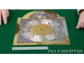 Clock Dial for Battery Operated Grandfather Clocks