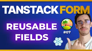 TanStack Form Composable Fields for Large Forms