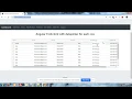 Angular 9 AG-Grid add datepicker to each row demo 1