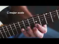 The C Major Scale (1st Position)
