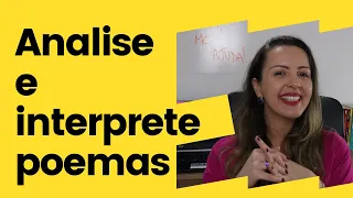 Como analisar e interpretar poemas