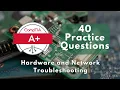 CompTIA A Core 1 Practice Questions Hardware and Network Troubleshooting